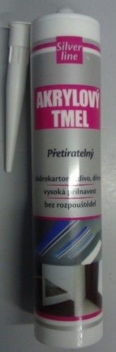 Tmel akrylový Silver Line bílý 310 ml DEN BRAVEN