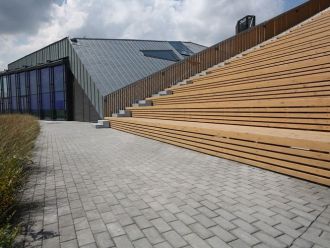 CS BETON Zámková dlažba CIHLA 8 cm šedá AKCE ŘÍJEN