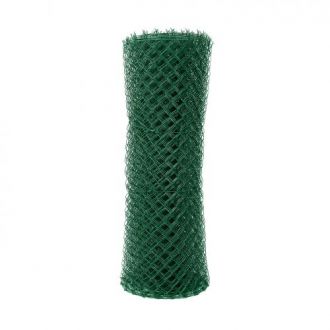 Čtyřhranné pletivo poplastované IDEAL Zn + PVC (s napínacím drátem) - výška 100 cm, zelená, 25 m 