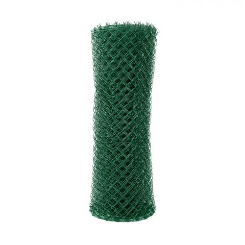 Čtyřhranné pletivo poplastované IDEAL Zn + PVC (s napínacím drátem) - výška 125 cm, zelená, 25 m PILECKÝ