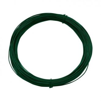 Vázací drát 1,4 mm poplastovaný (Zn + PVC), zelený - délka 24 m 