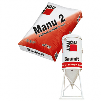Baumit jádrová omítka ruční 2mm  Manu 2 | Manu 25 kg