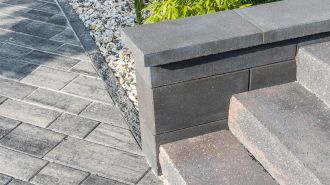 CS BETON SOLOBLOK - Stříška - půlka červená