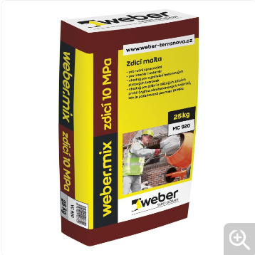 WEBER mix zdicí 10 MPa 25 kg