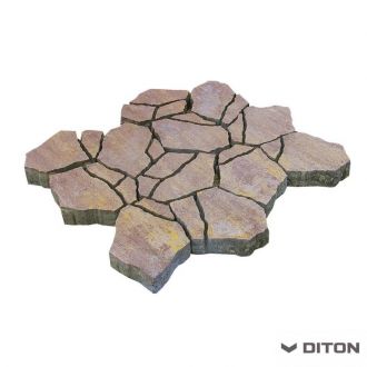 DITON Zámková dlažba STONE 8 cm - PŘÍRODNÍ