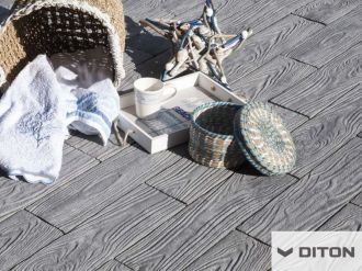 DITON Zámková dlažba BOLZANO | CARAMEL NOIR, CREME NOIR