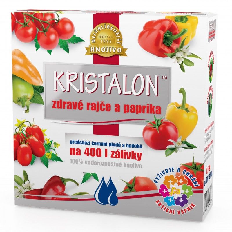 AGRO CS KRITALON Zdravé rajče a paprika 0,5 kg KRISTALON