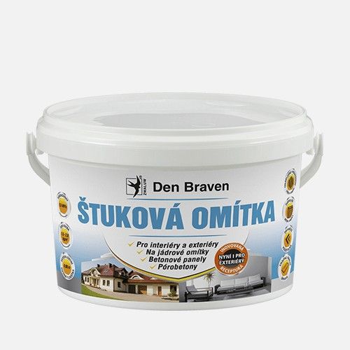 Štuková omítka 25 kg Den Braven