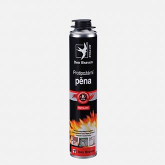 Protipožární pistolová pěna Den Braven 750 ml červená | pistolová dóza 750 ml, trubičková dóza 750 ml