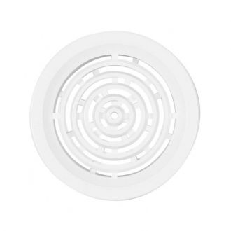 Větrací mřížka kruhová 50 bílá (balení 4ks)