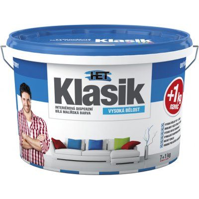 Malba interiérová HET Klasik bílá, 7+1 kg