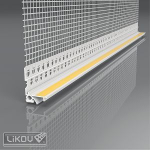 Profil LS2-FLEX 06 lišta okenní začišťovací 2D 6 mm LIKOV