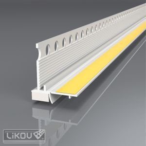 Profil okenní PS-US8L s lamelou 8 mm bílá LIKOV