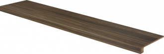 RAKO BOARD schodová tvarovka 30 x 120 cm - Board schodová tvarovka, 30 x 120 cm, tmavě hnědá