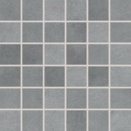 RAKO EXTRA Extra mozaika - set 30x30 cm, 5 x 5 cm - Extra mozaika - set 30x30 cm, 5 x 5 cm, tmavě šedá