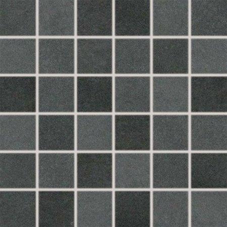 RAKO EXTRA Extra mozaika - set 30x30 cm, 5 x 5 cm - Extra mozaika - set 30x30 cm, 5 x 5 cm, černá