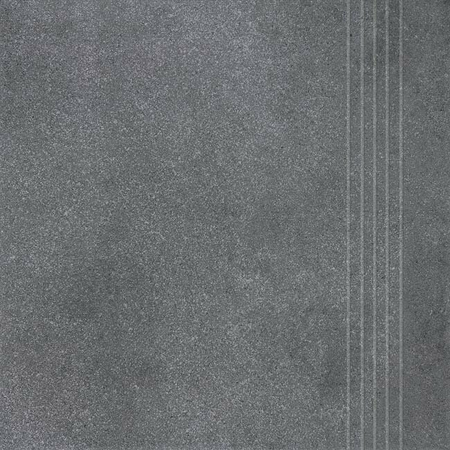 RAKO FORM schodovka 33 x 33 cm - Form schodovka, 33 x 33 cm, tmavě šedá