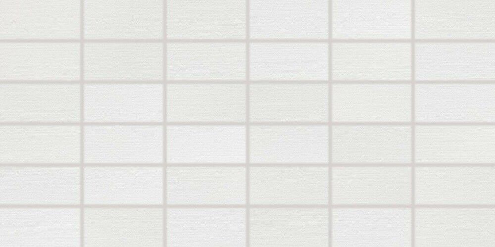 RAKO FASHION mozaika - set 30 x 60 cm, 5 x 10 cm - Fashion mozaika - set 30x60 cm, 5 x 10 cm, bílá