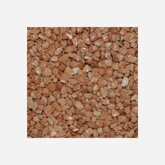 Kamenný koberec Mramorové kamínky cihlově červené