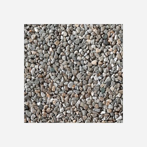 Kamenný koberec Mramorové kamínky hnědošedé DEN BRAVEN