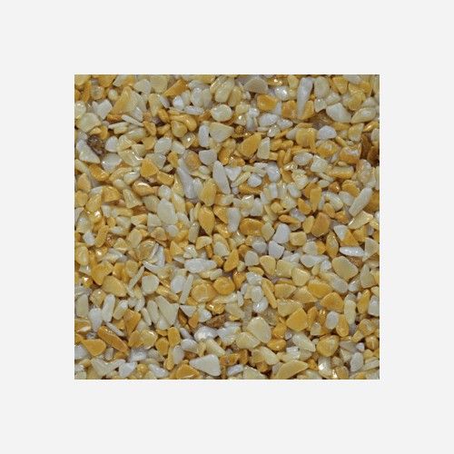 Kamenný koberec Mramorové kamínky žluté DEN BRAVEN