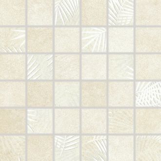 RAKO LAMPEA mozaika - set 30x30 cm, 5 x 5 cm - Lampea mozaika - set 30x30 cm, 5 x 5 cm, slonová kost