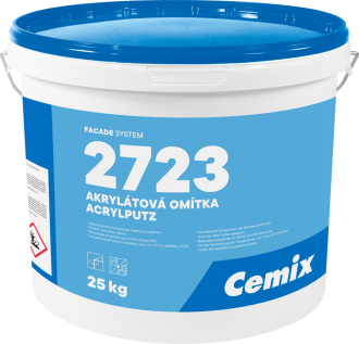 Omítka akrylátová Cemix zatíraná 2 mm  2723