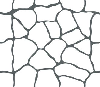 Šablona Cemix 2403 Decor kámen polygonální 103,5×89,5 cm