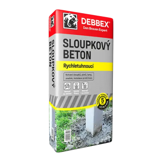 Den Braven - Sloupkový beton Debbex rychletuhnoucí 25 kg