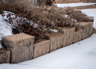 DITON TVÁŘ DŘEVA Pražec Trám Palisáda - Palisáda 5D natur patina