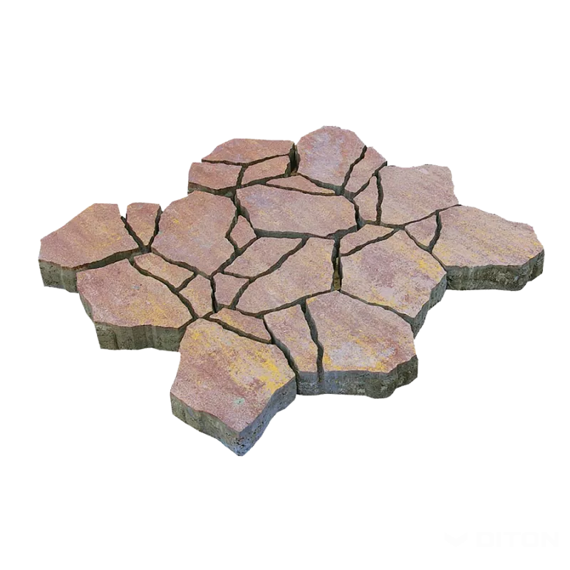 DITON Dlažba zámková STONE 8 cm - BRONZERO
