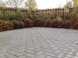 DITON Dlažba zámková VLNKA 8cm | PŘÍRODNÍ