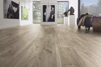 Laminátová plovoucí podlaha Eurowood MAXIMO 3081 ER Dub Kibo béžový V4 spára AKCE