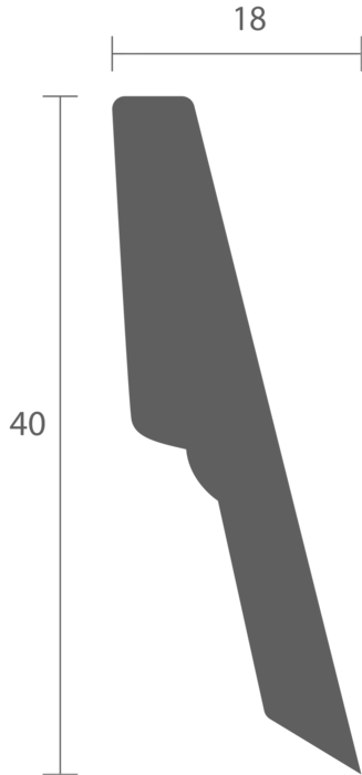 Soklová lišta X03/13 Dub 34352 KAINDL