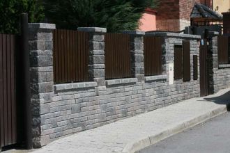 CS BETON Blok NATURBLOK skladba 2 kamenů - stříška rovná sloupková CS BETON Blok NATURBLOK skladba 2 kamenů - stříška rovná sloupková