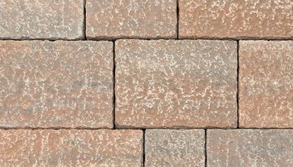 CS BETON Zámková dlažba VALENCIA 8 cm - 80 mm POVRCH Ostařený, antico - reliéfní CORAL
