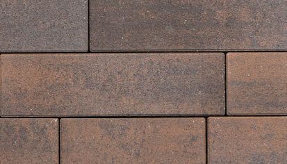 CS BETON Zámková dlažba VALENCIA 8 cm - 80 mm POVRCH Standard, hladký CAOBA