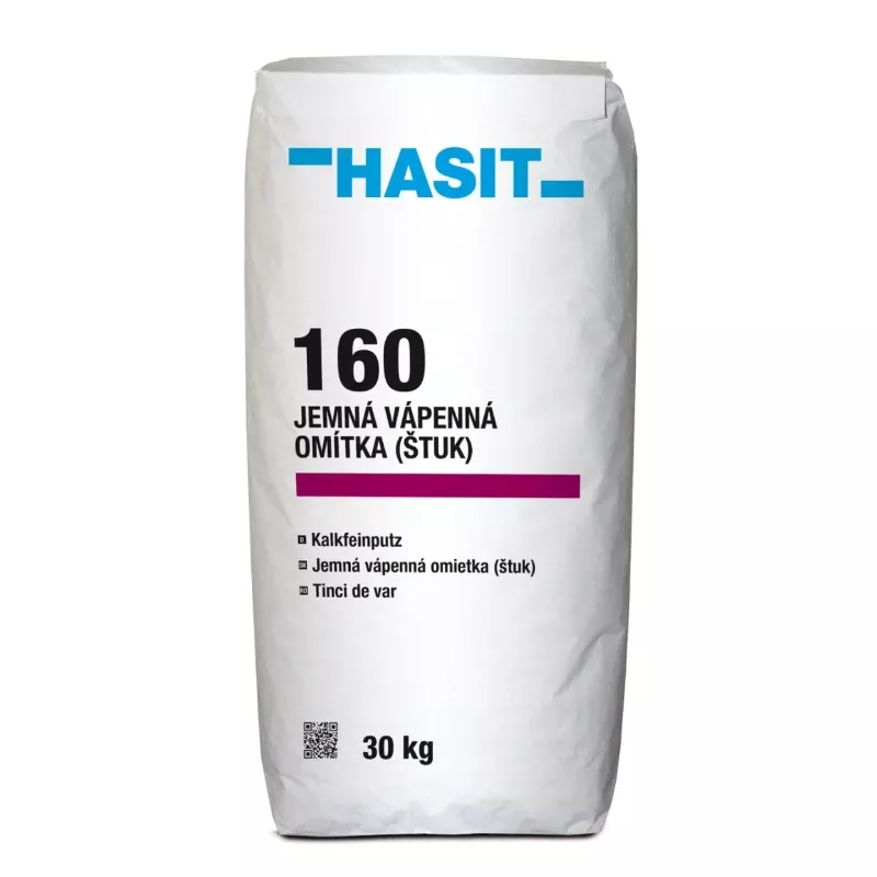 Omítka štuková Hasit 160 zrnitost 0-0,5 mm – 30 kg