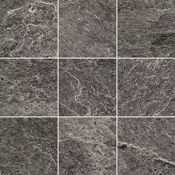 RAKO CORE dlaždice slinutá 10x10 cm - černá