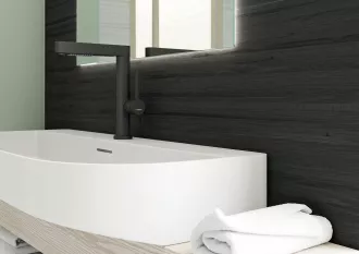 RAKO PLYWOOD dlaždice slinutá 20x120 cm | béžová , bílá, hnědá, tmavě hnědá