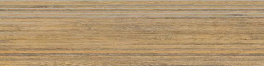 RAKO PLYWOOD schodovka 30x120 cm - hnědá