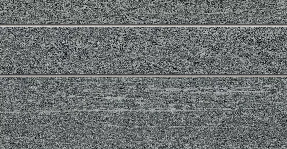 RAKO VALS dlaždice slinutá 60x15/10/5 cm - tmavě šedá